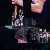 Гурт «Metallica» в Празі 8 липня 2014 року