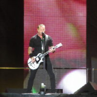 Гурт «Metallica» в Празі 8 липня 2014 року