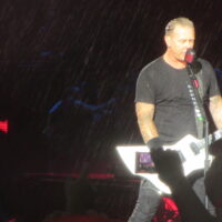 Гурт «Metallica» в Празі 8 липня 2014 року