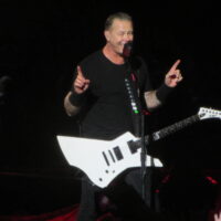 Гурт «Metallica» в Празі 8 липня 2014 року