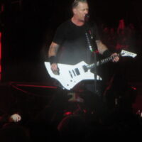 Гурт «Metallica» в Празі 8 липня 2014 року