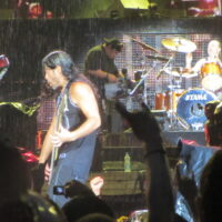 Гурт «Metallica» в Празі 8 липня 2014 року