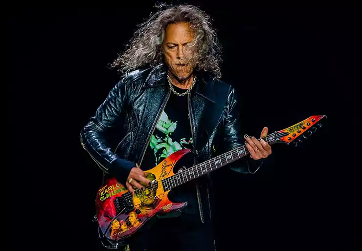 Гітарист гурту Металіка Кірк Гемметт (Kirk Hammet)
