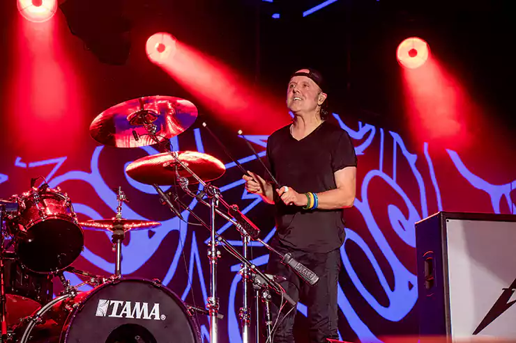 Барабанщик гурту «Metallica» Ларс Ульріх (Lars Ulrich)