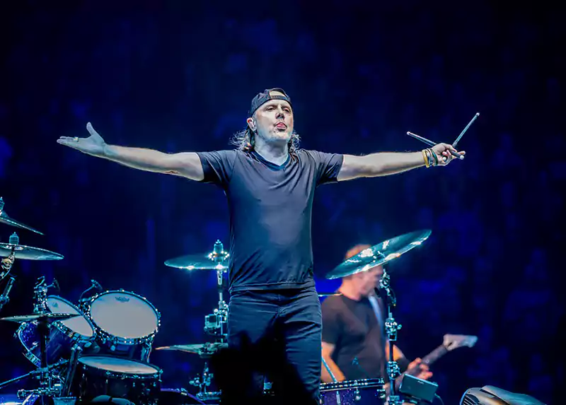 Барабанщик гурту «Metallica» Ларс Ульріх (Lars Ulrich)