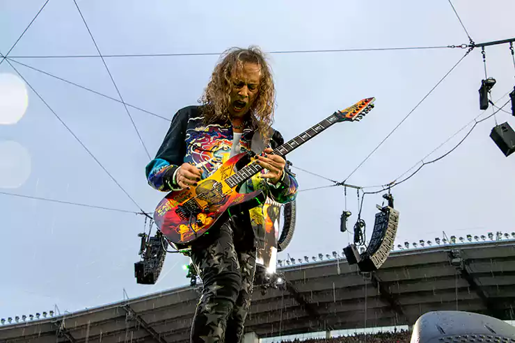 Гітарист гурту «Metallica» Кірк Гемметт (Kirk Hammett)