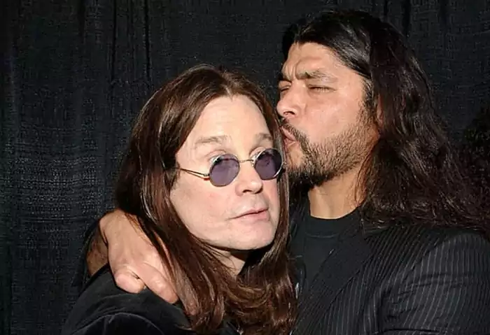 Басист гурту «Metallica» Роберт Трухільйо (Robert Trujillo) та Оззі Осборн (Ozzy Osbourne)