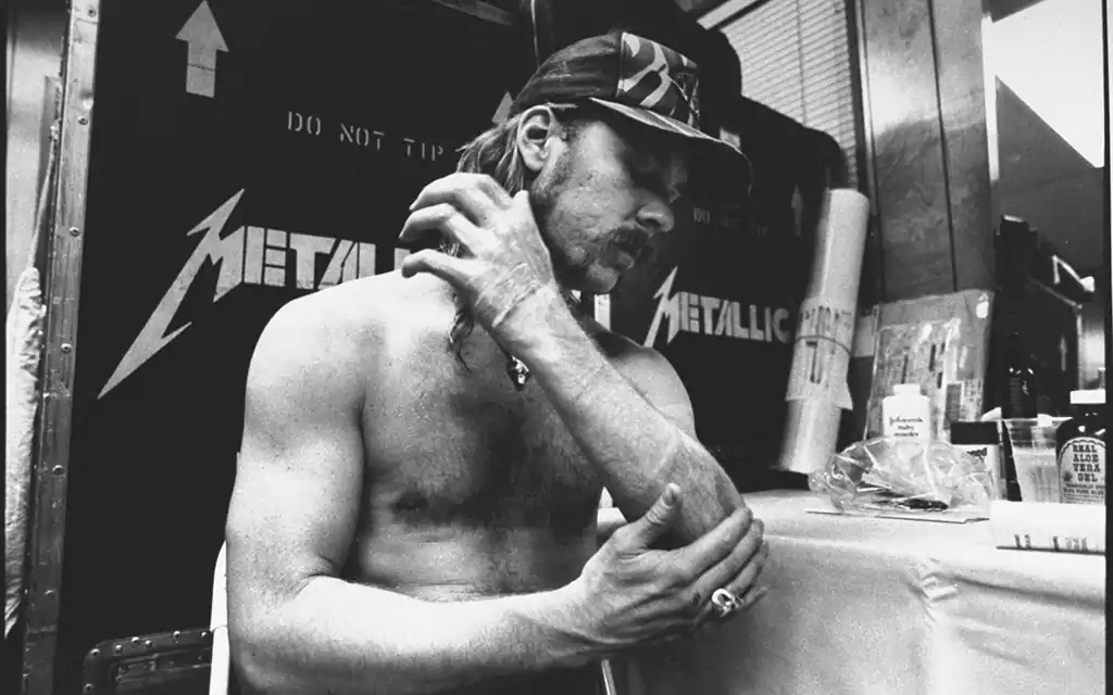 Фронтмен гурту «Metallica» Джеймс Гетфілд (James Hetfield)