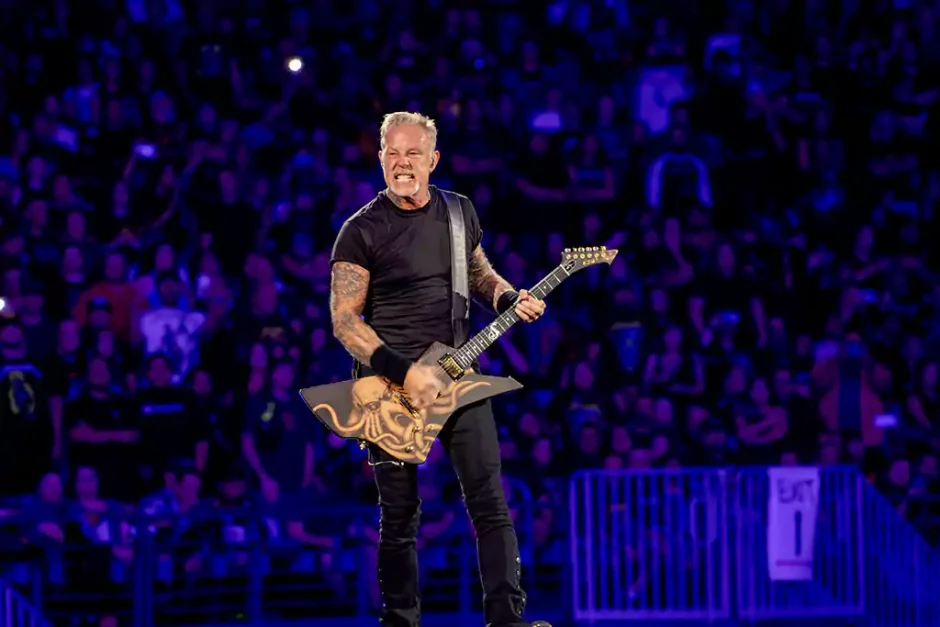 Фронтмен гурту «Metallica» Джеймс Гетфілд (James Hetfield)