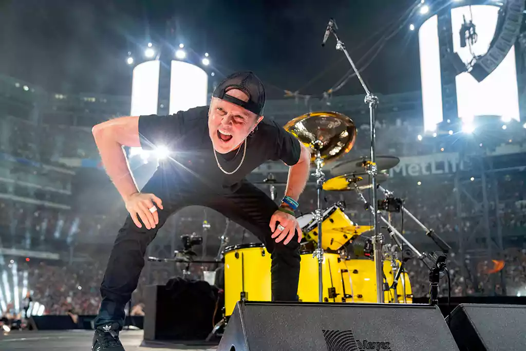 Барабанщик гурту «Metallica» Ларс Ульріх (Lars Ulrich)