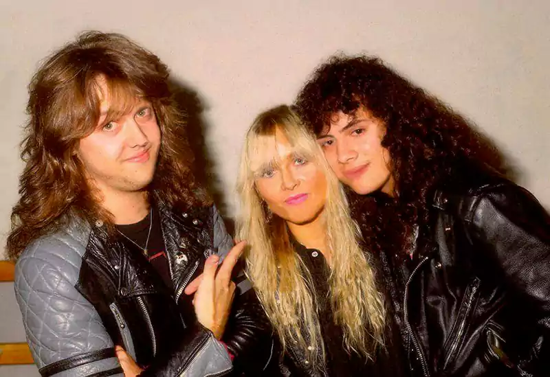Доро Пеш (Doro Pesch), Кірк Гемметт (Kirk Hammett) та Ларс Ульріх (Lars Ulrich)
