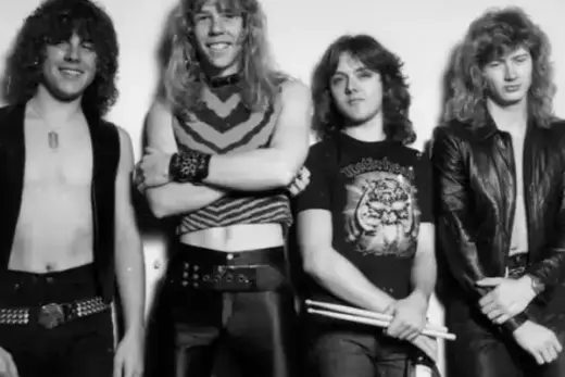 Гурт «Metallica» у березні 1982 року