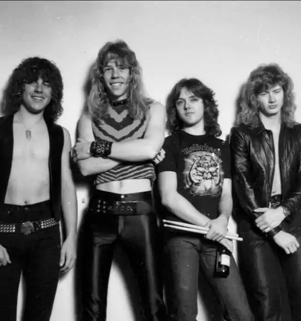 Гурт «Metallica» у березні 1982 року