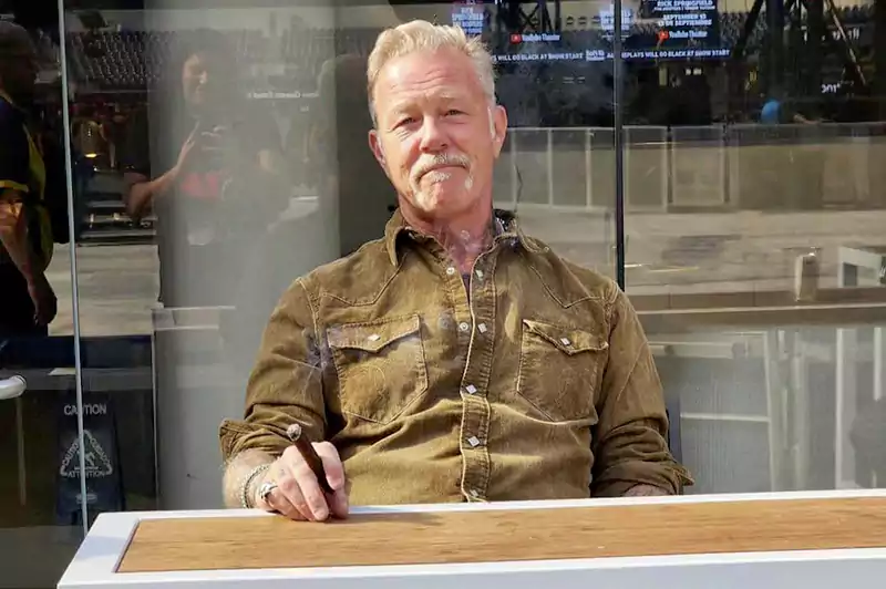 Фронтмен гурту «Metallica» Джеймс Гетфілд (James Hetfield)