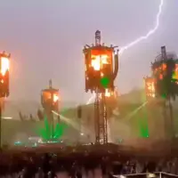 Під час виконання «Master of Puppets» на концерті Металіки вдарила блискавка