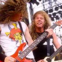 Джеймс Гетфілд (James Hetfield) і Джейсон Ньюстед (Jason Newsted)