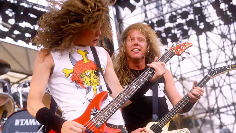 Джеймс Гетфілд (James Hetfield) і Джейсон Ньюстед (Jason Newsted)